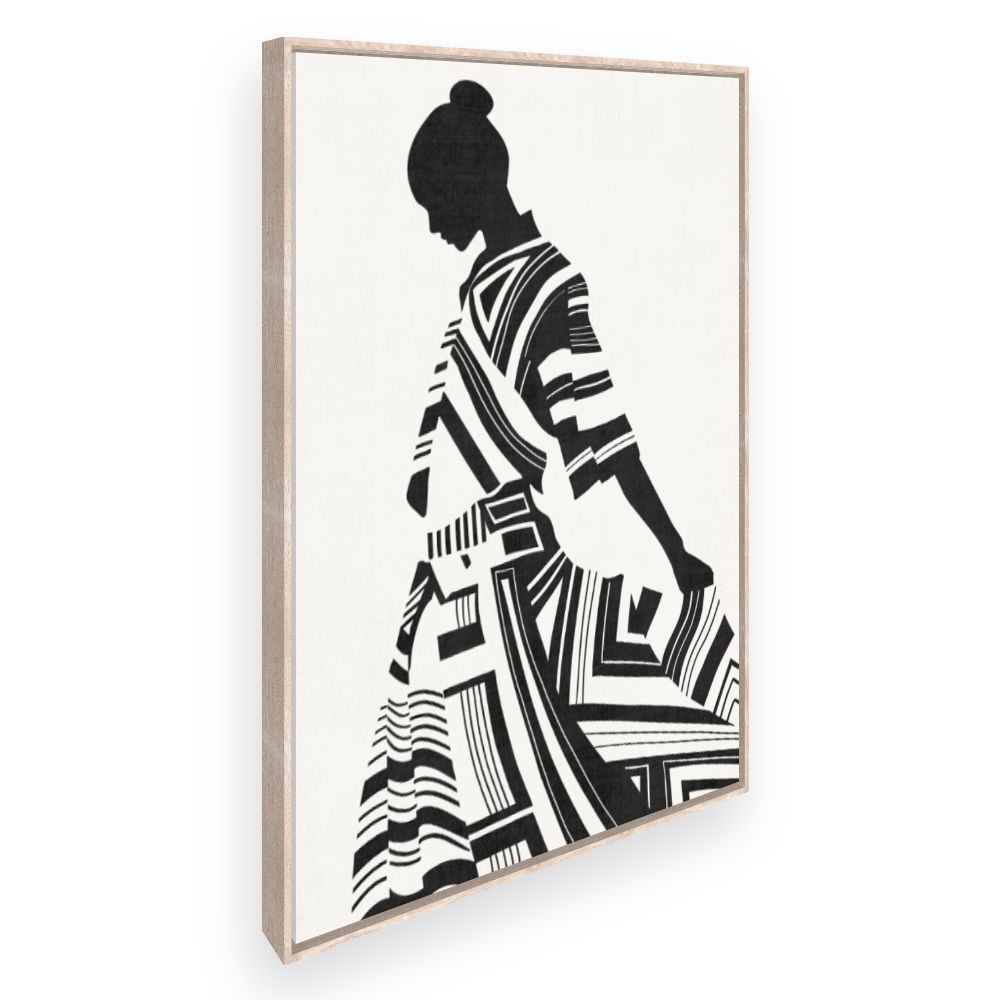 Toile Silhouette élégante