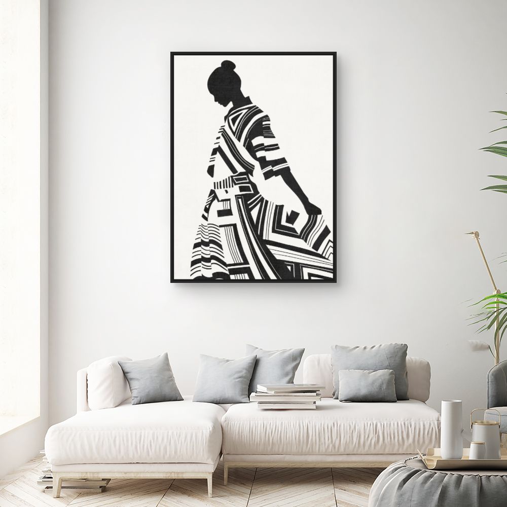 Tableau Silhouette élégante