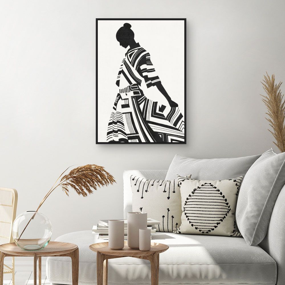 Tableau Silhouette élégante
