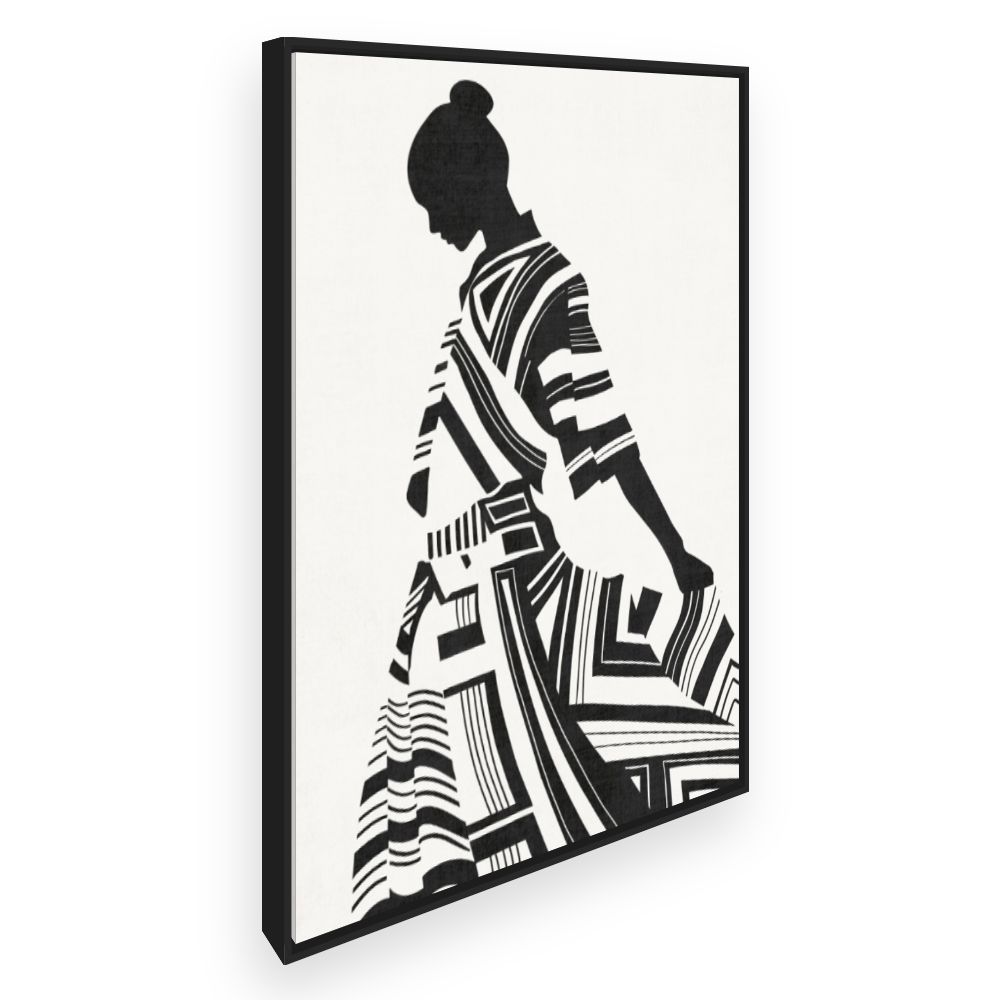 Toile Silhouette élégante