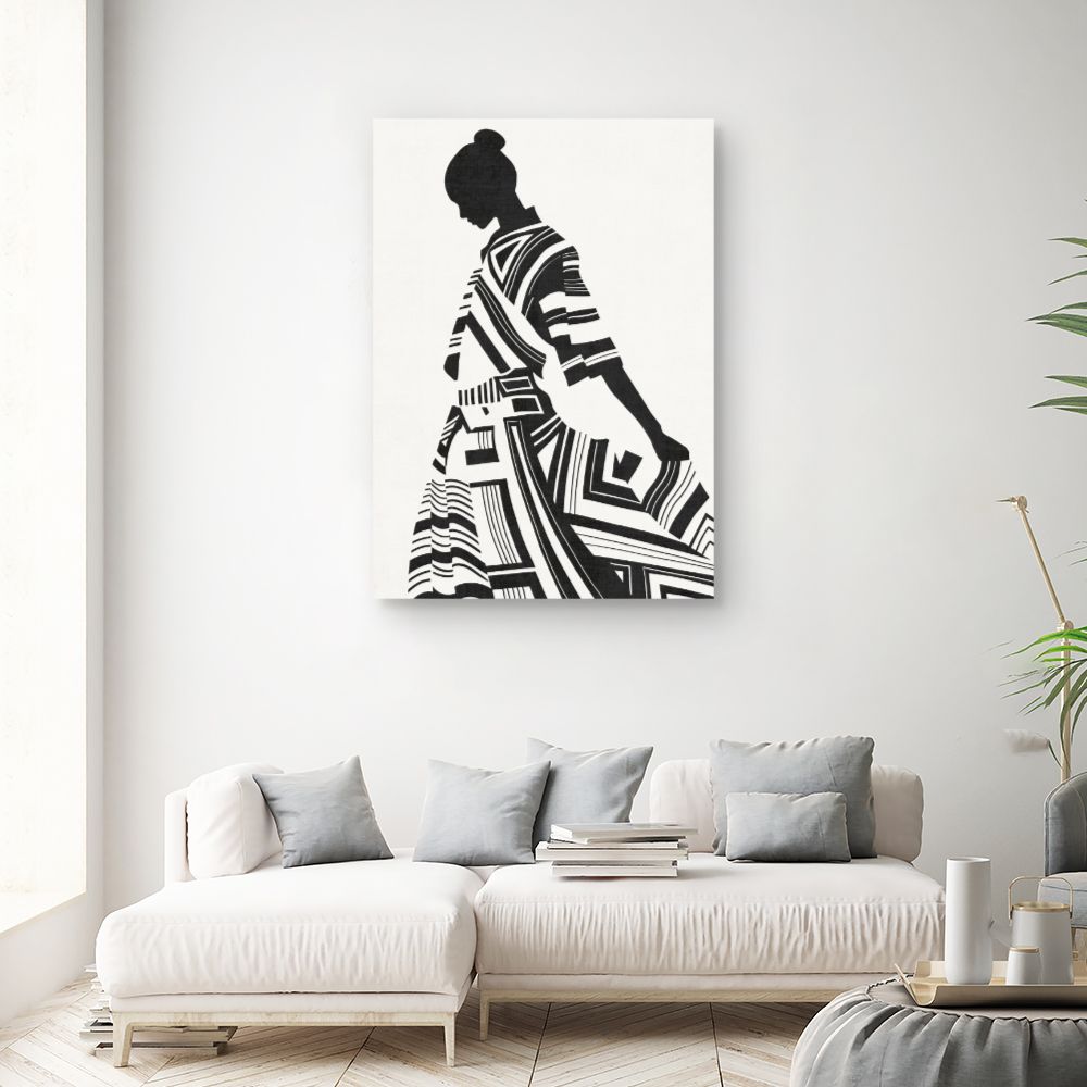 Tableau Silhouette élégante