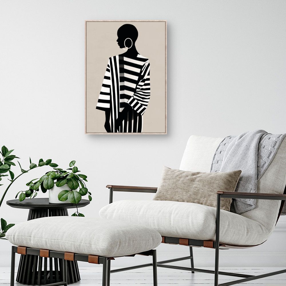 Tableau Silhouette élégante