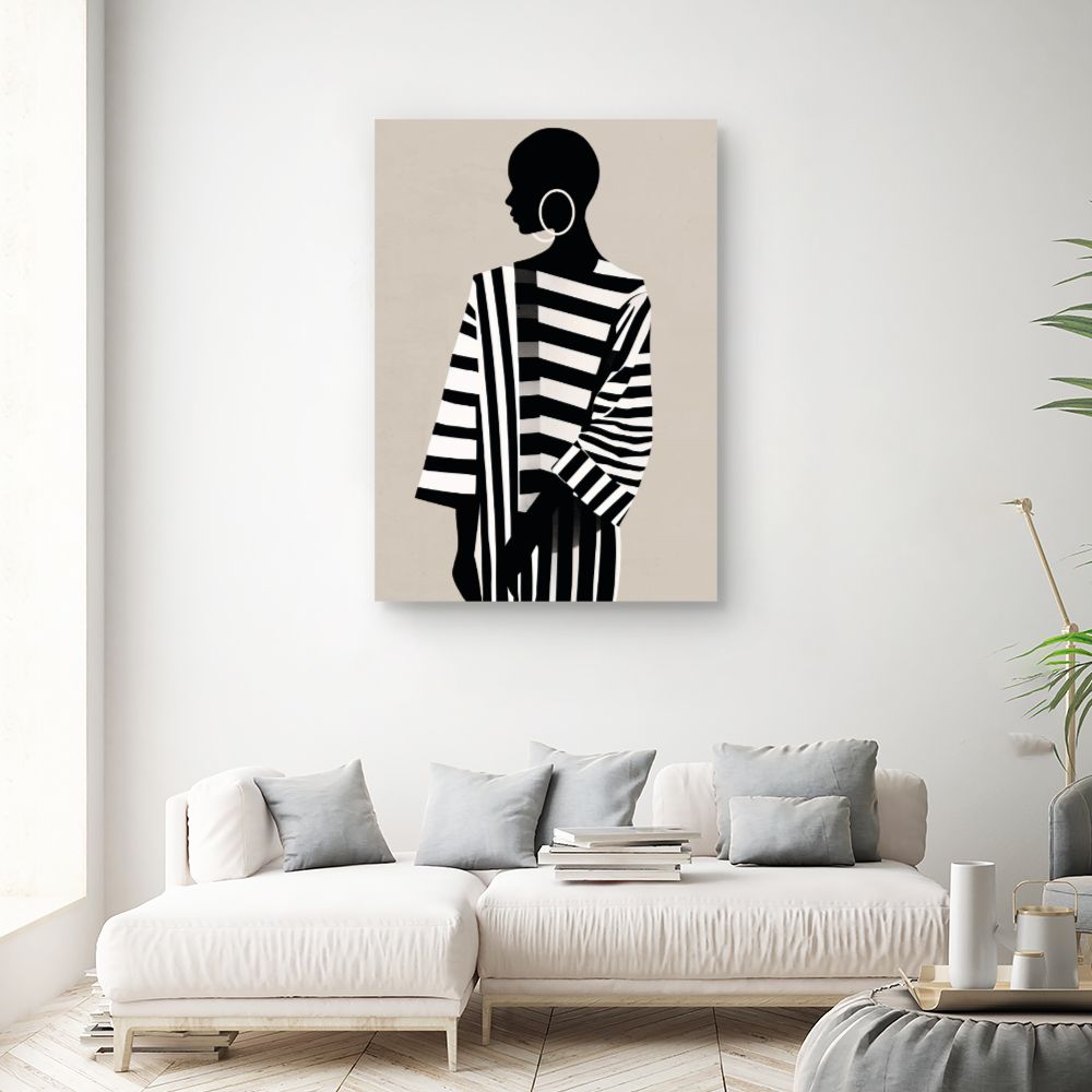 Tableau Silhouette élégante