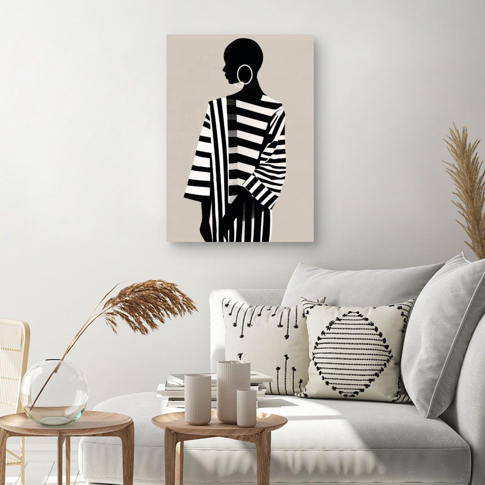 Tableau Silhouette élégante