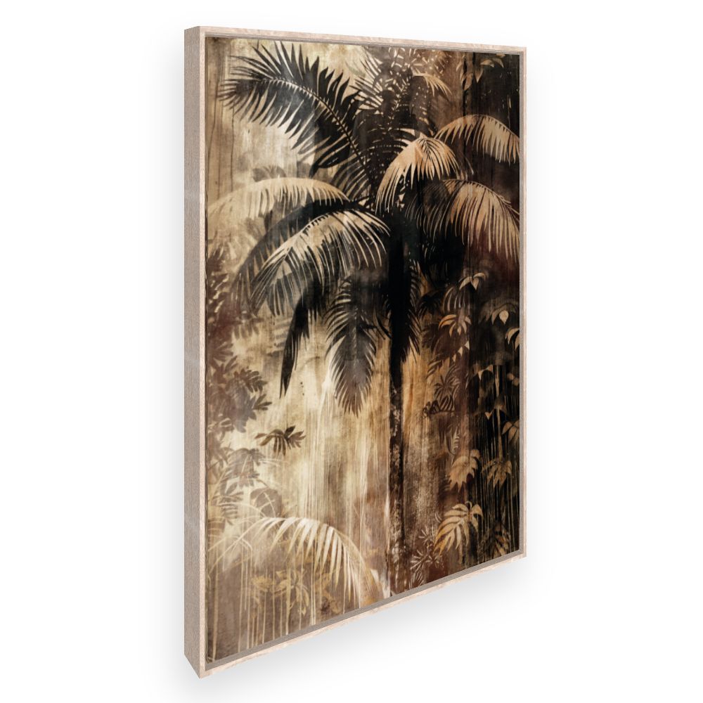 Toile Forêt tropicale nostalgique