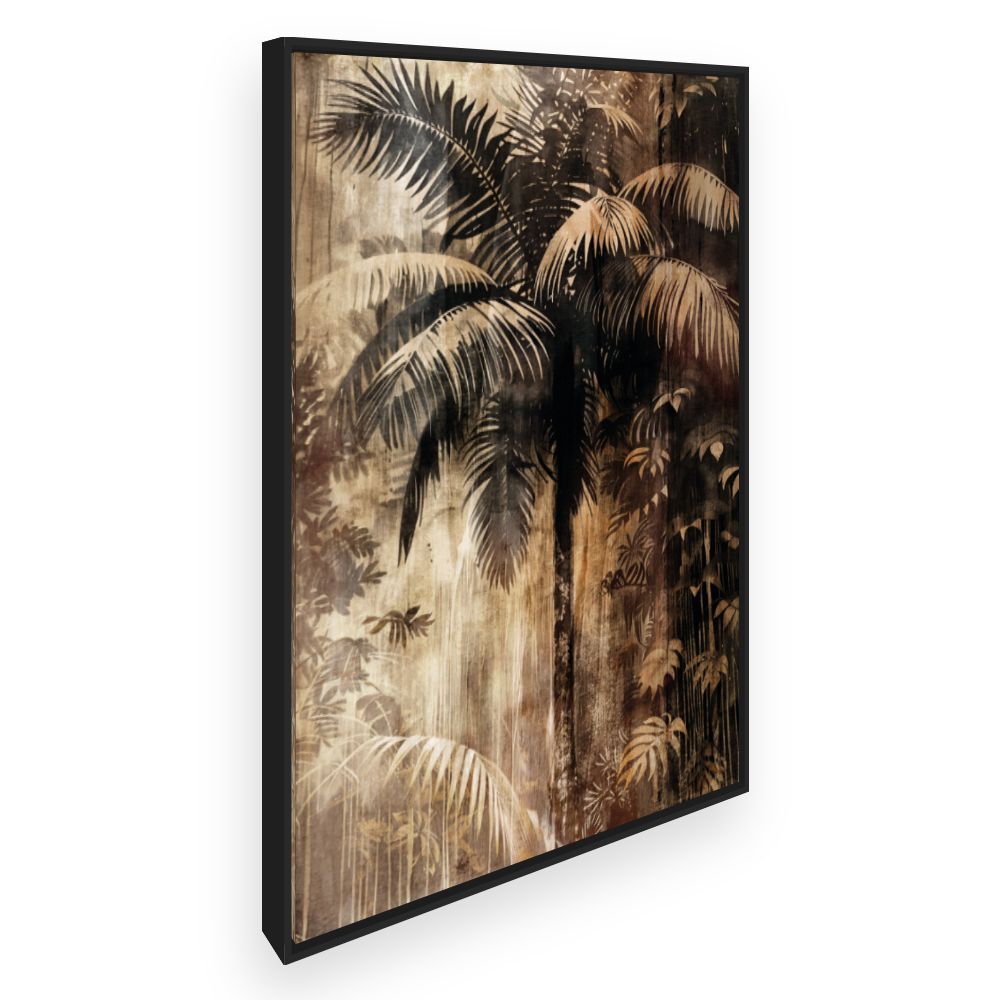 Toile Forêt tropicale nostalgique