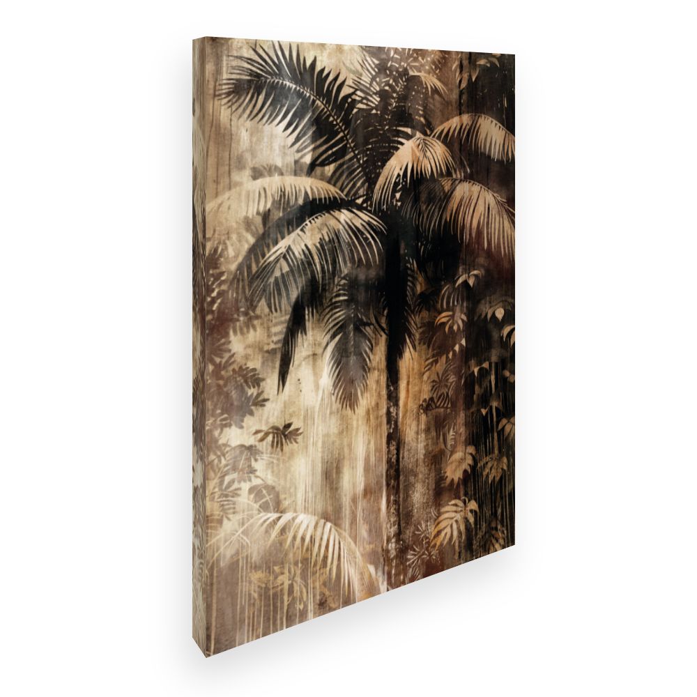 Toile Forêt tropicale nostalgique