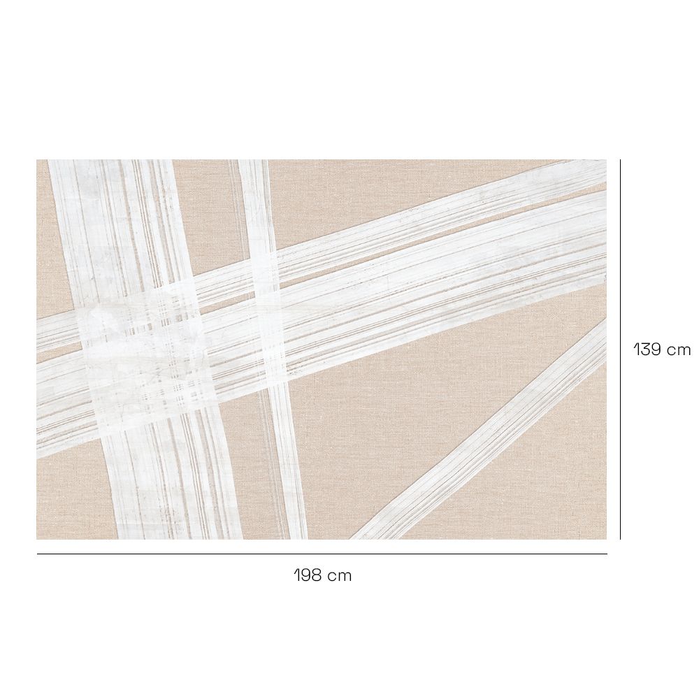 Tapis n°509 Lignes croisées subtiles