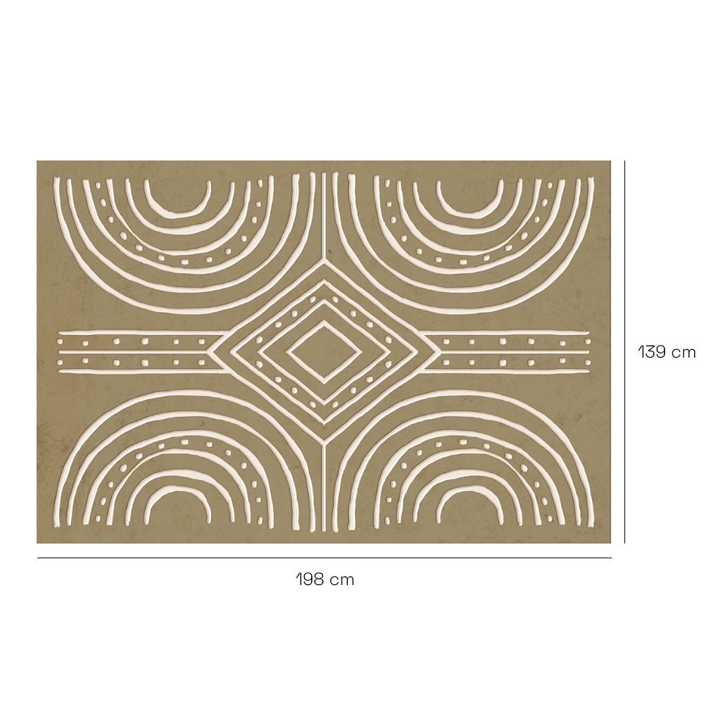 Tapis n°511 Motifs géométriques élégants