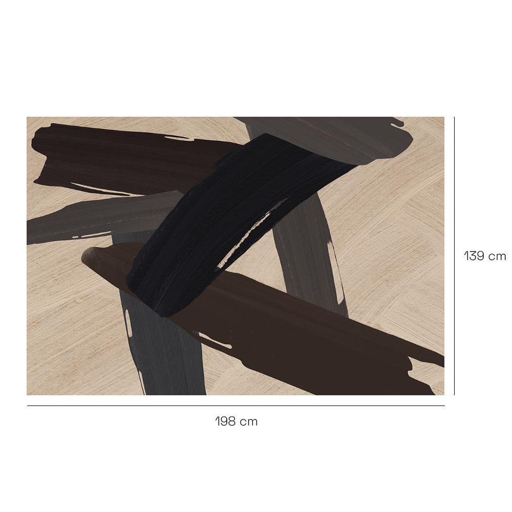 Tapis n°513 Pinceaux audacieux