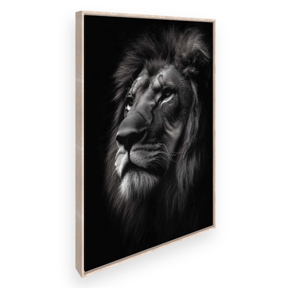 Toile Majesté du lion