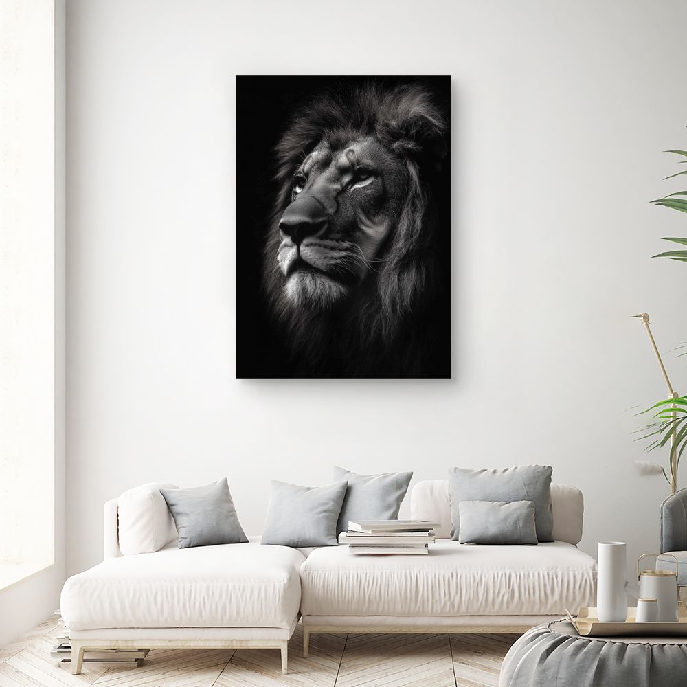 Tableau Majesté du lion