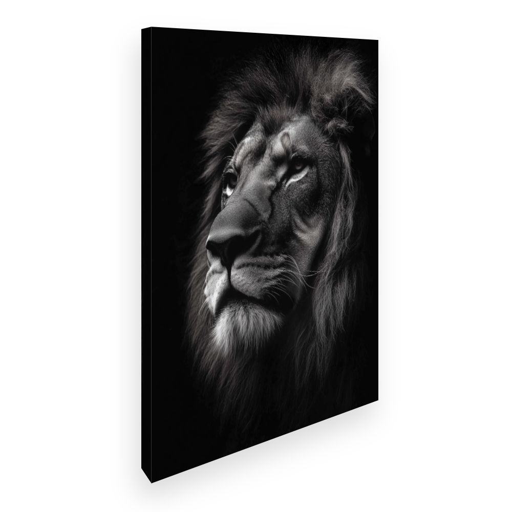 Toile Majesté du lion