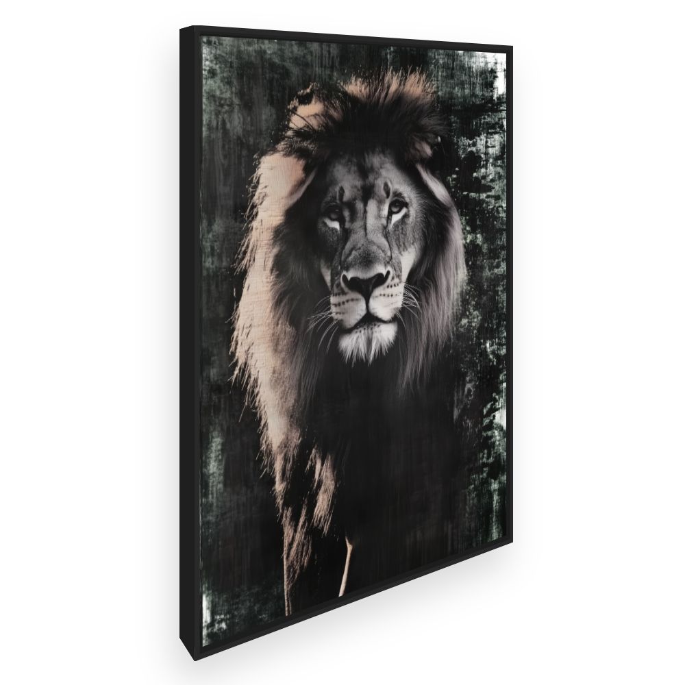 Toile Lion majestueux