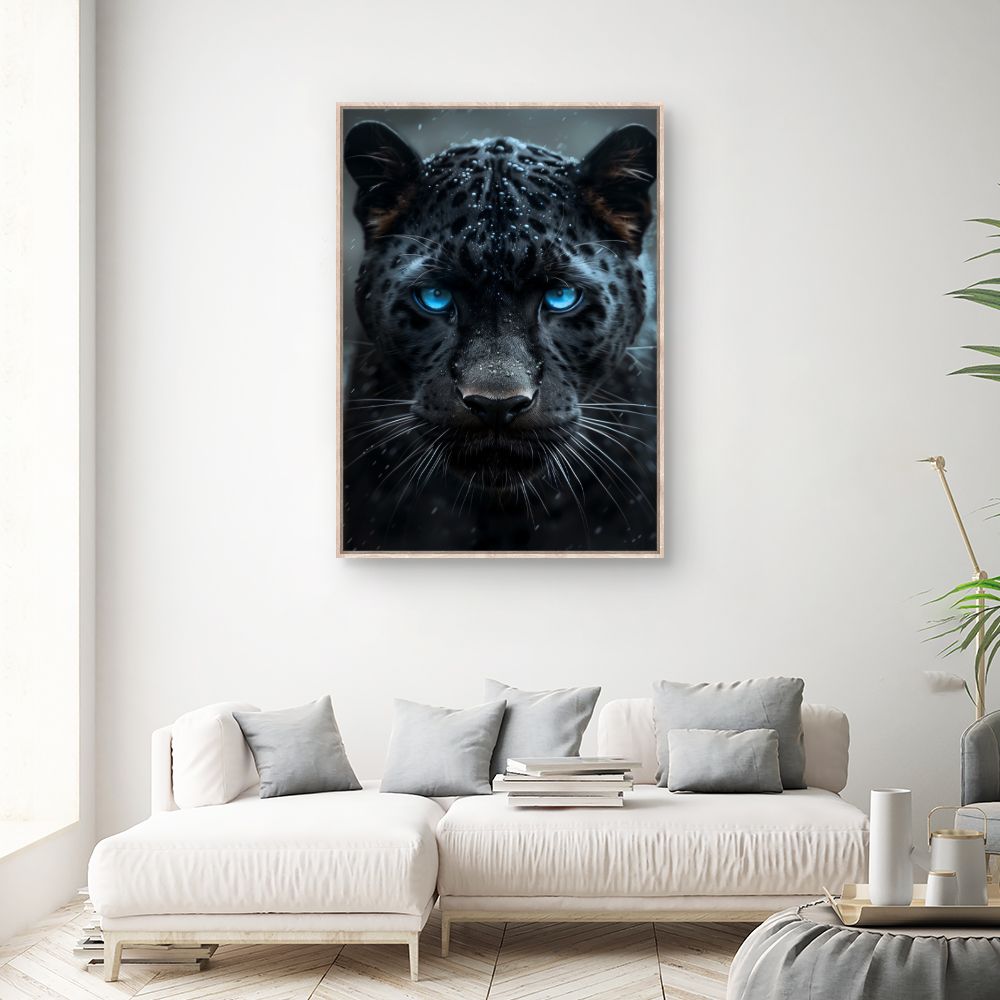 Tableau Regard perçant félin