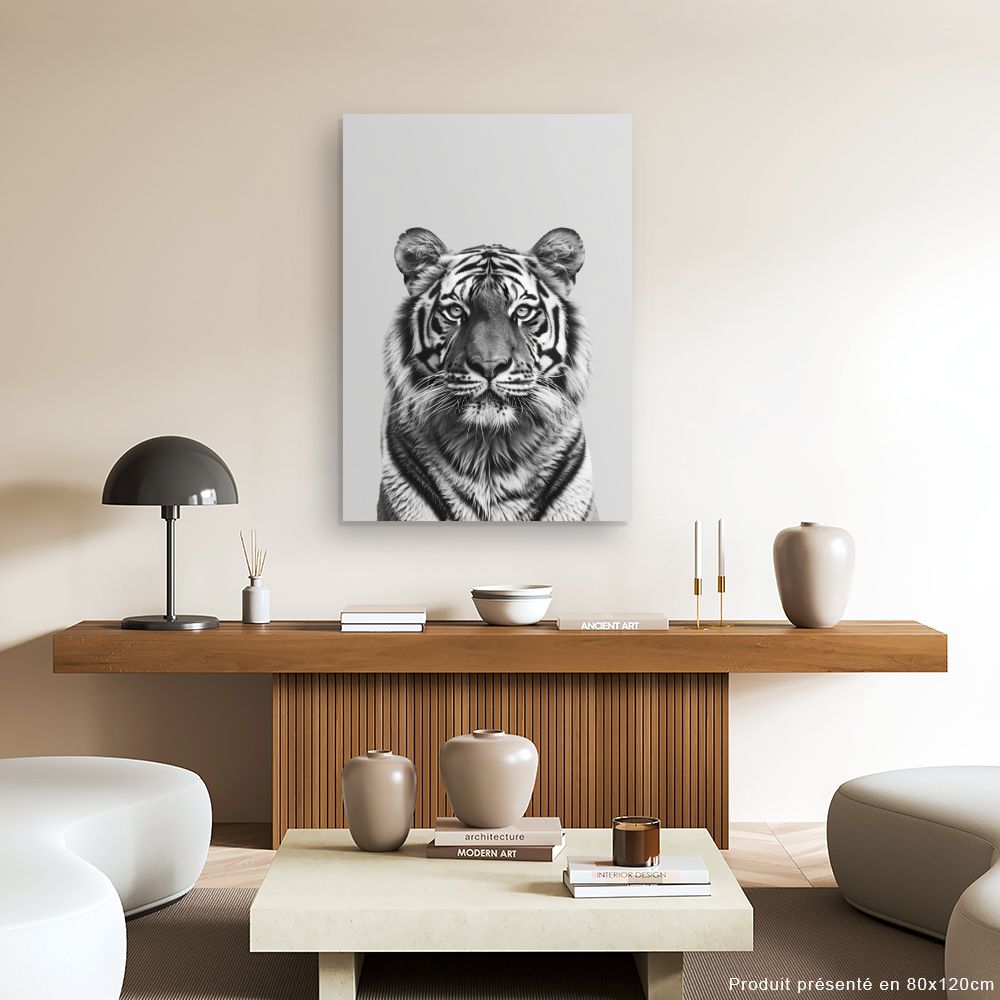 Tableau Tigre majestueux