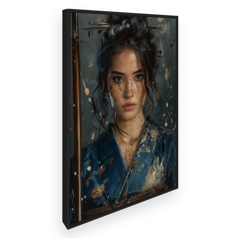 Toile Portrait captivant