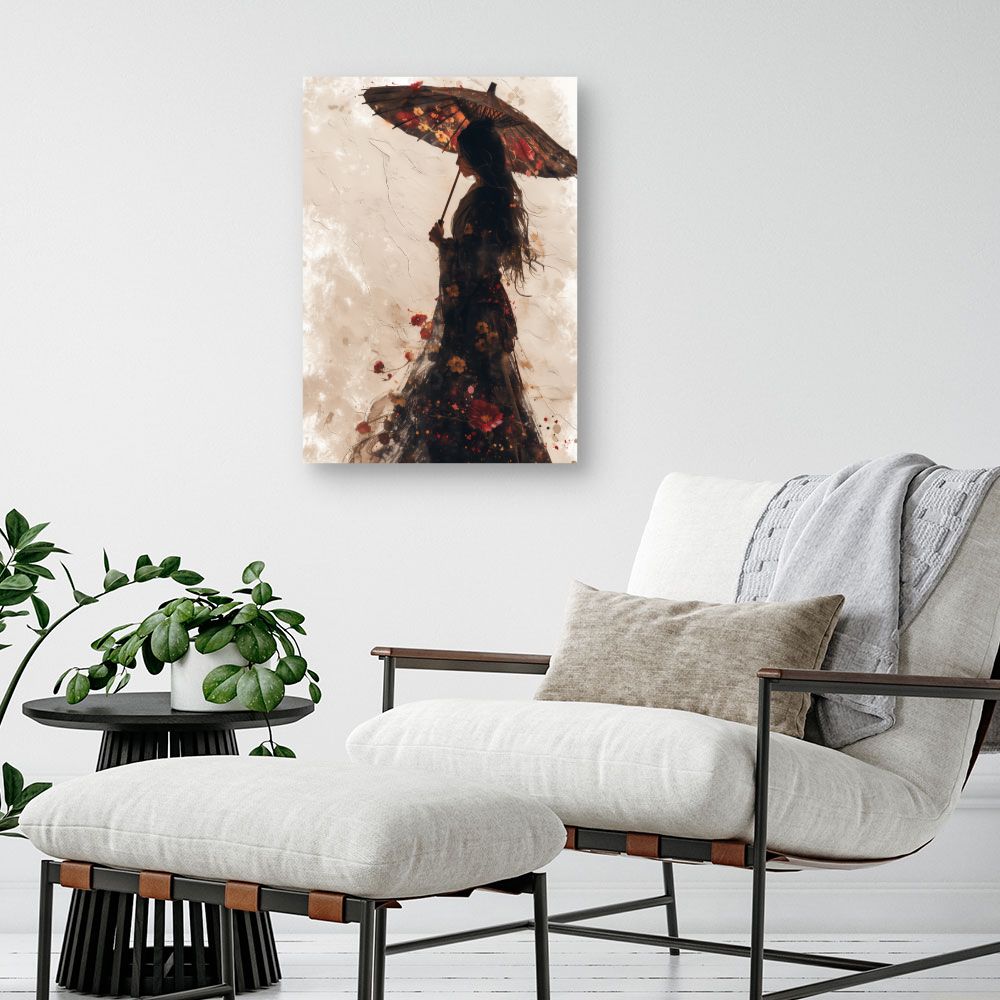 Tableau Ombrelle élégante