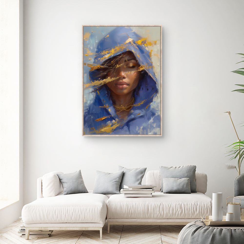 Tableau Beauté mystique expressive