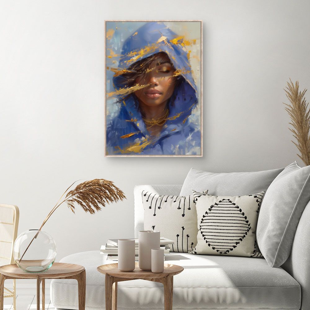 Tableau Beauté mystique expressive