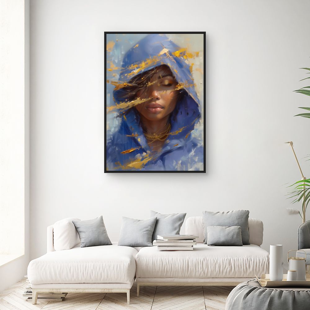 Tableau Beauté mystique expressive