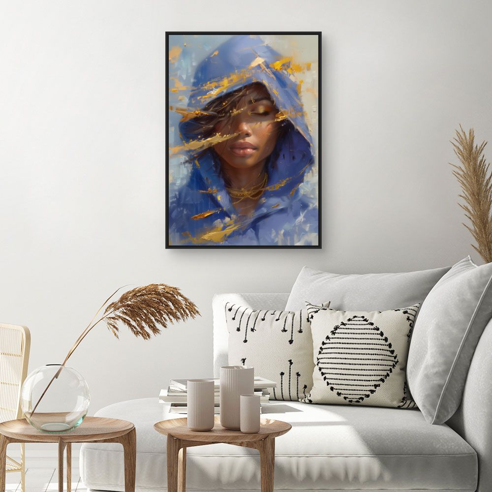 Tableau Beauté mystique expressive