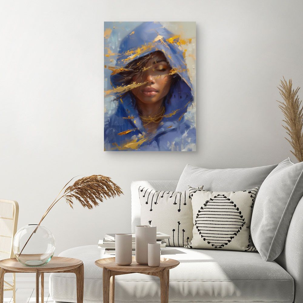 Tableau Beauté mystique expressive