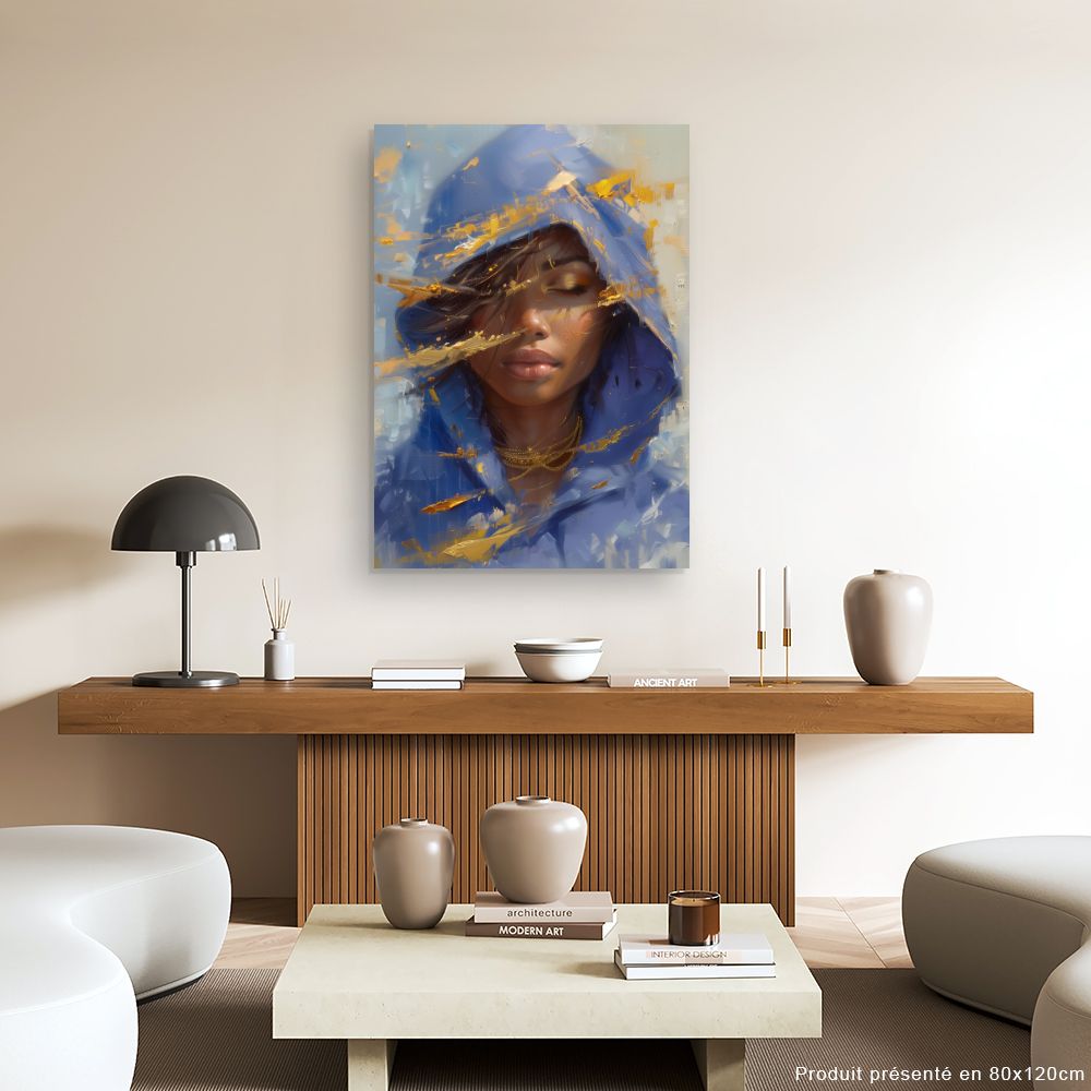 Tableau Beauté mystique expressive