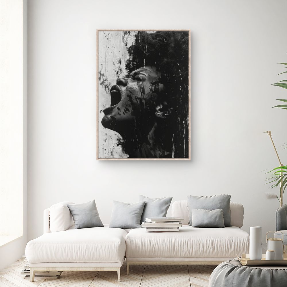 Tableau Cri expressif