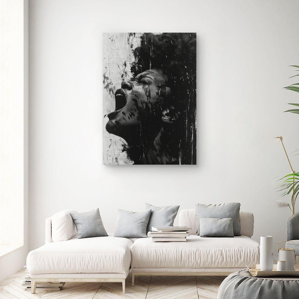 Tableau Cri expressif