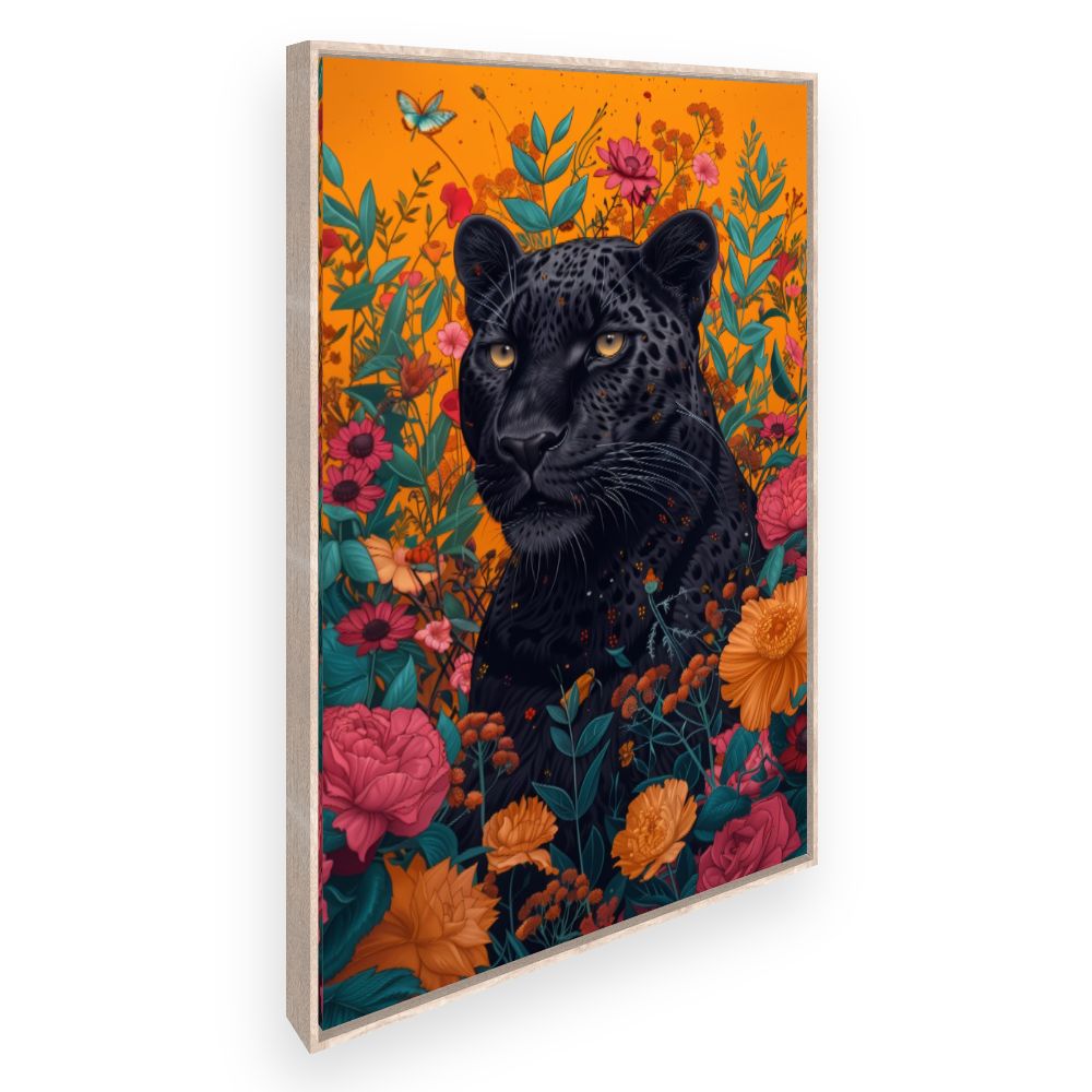 Toile Jaguar majestueux