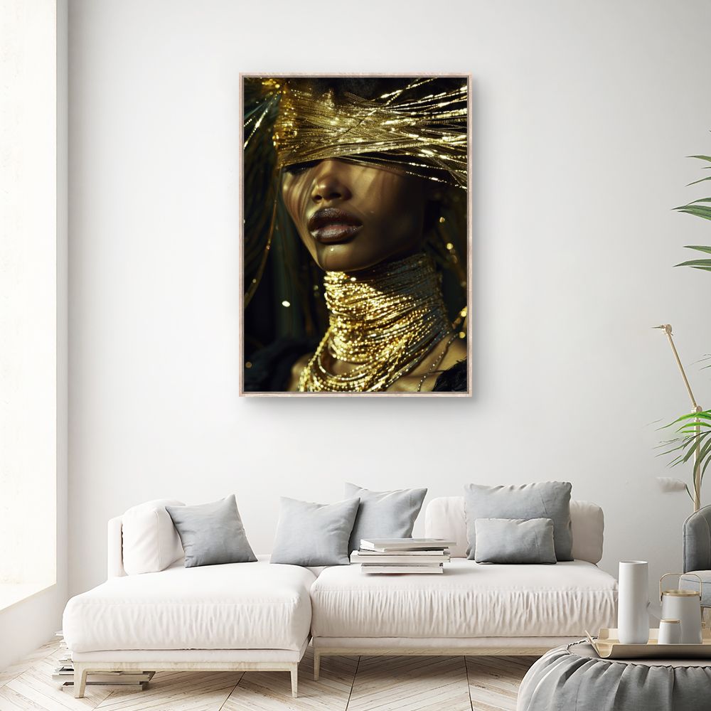Tableau Éclat doré luxueux