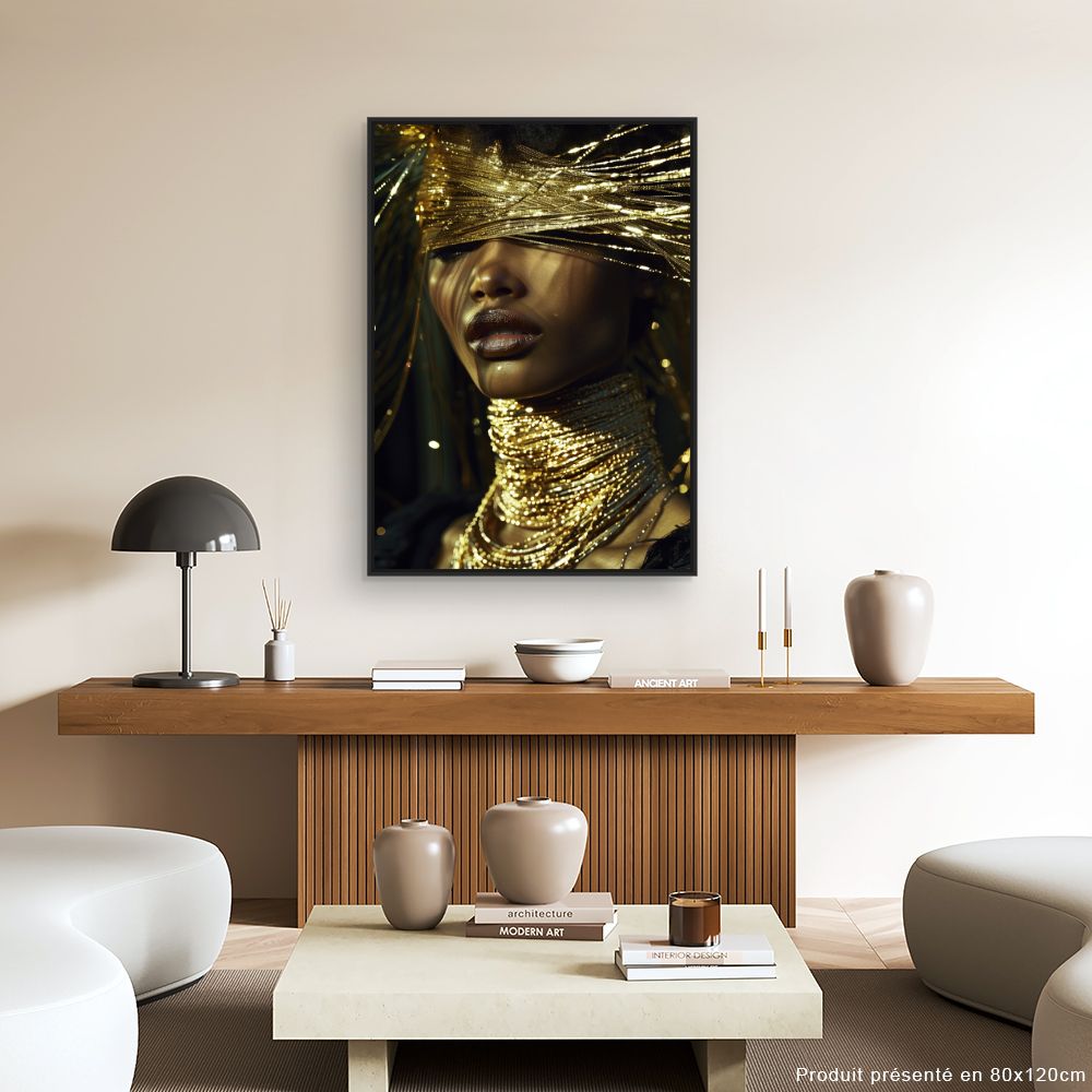 Tableau Éclat doré luxueux