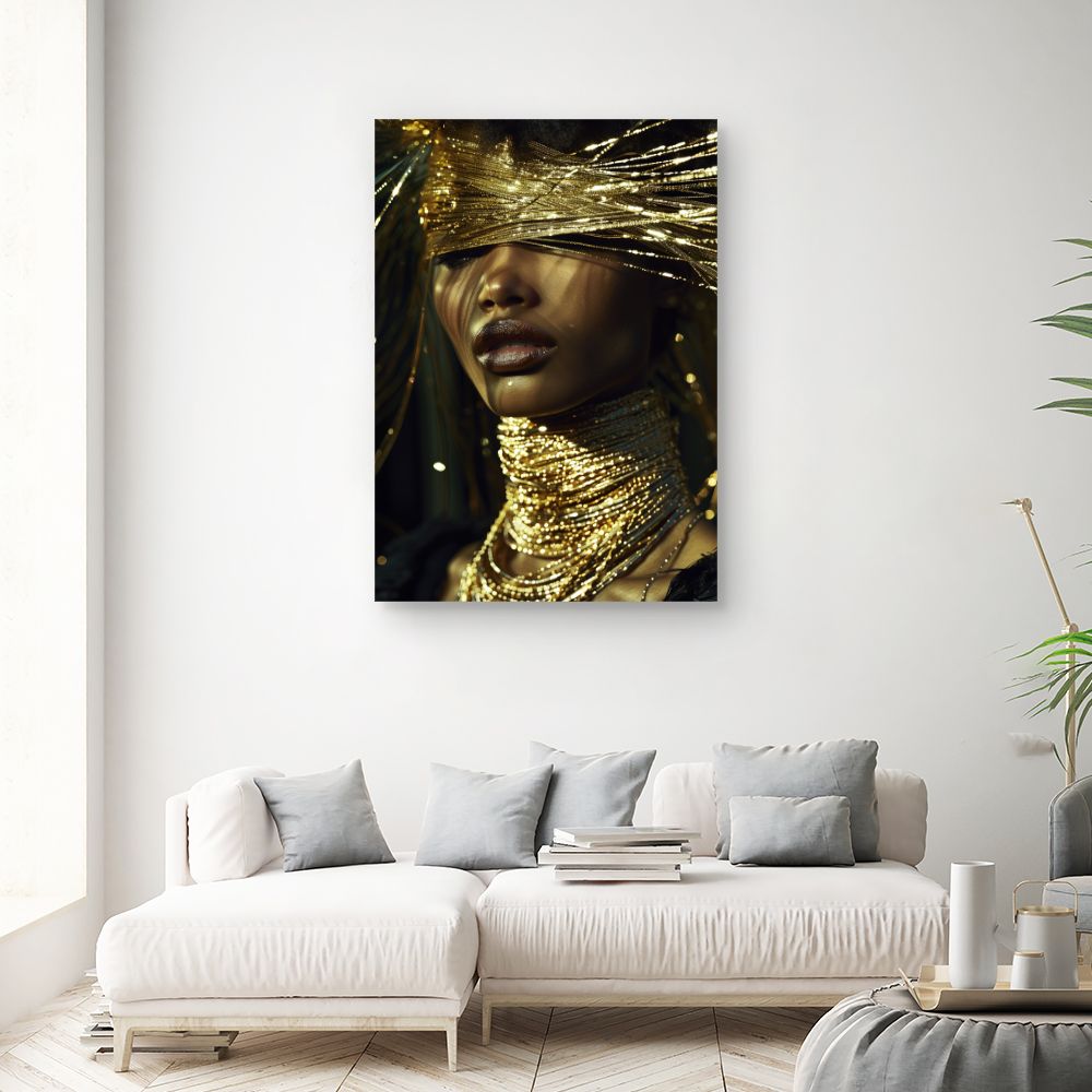 Tableau Éclat doré luxueux