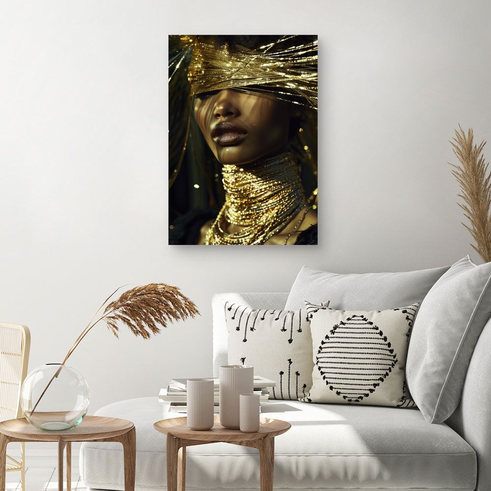 Tableau Éclat doré luxueux