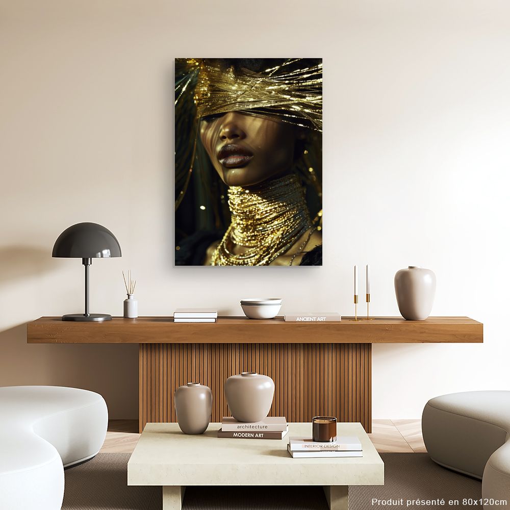 Tableau Éclat doré luxueux