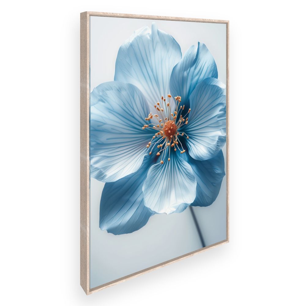 Toile Fleur lumineuse