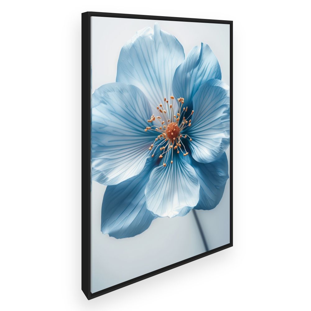 Toile Fleur lumineuse