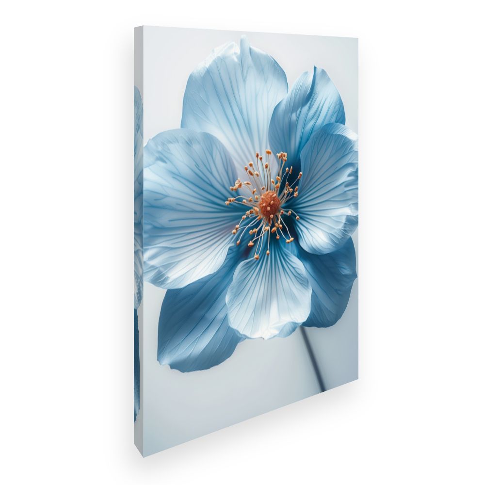 Toile Fleur lumineuse