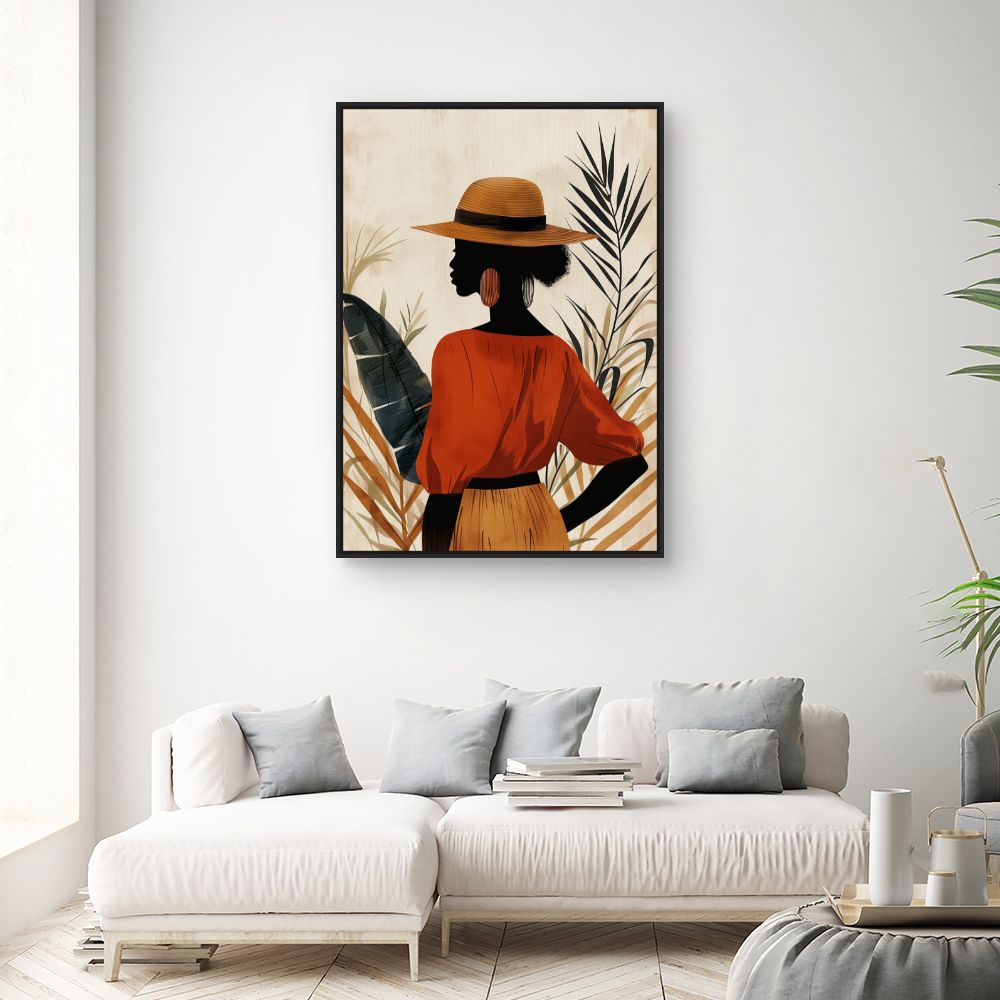 Tableau Élégance tropicale