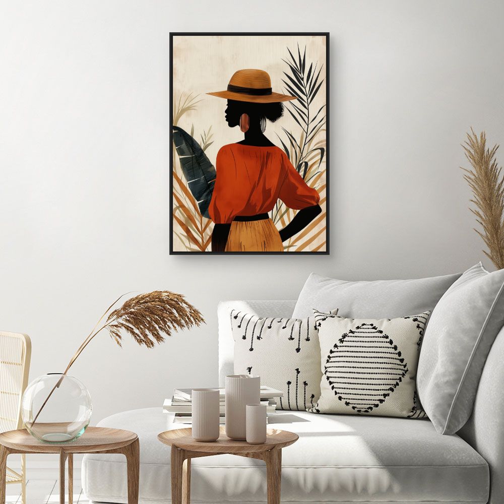 Tableau Élégance tropicale