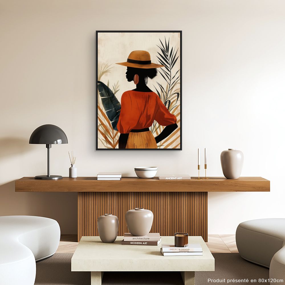 Tableau Élégance tropicale