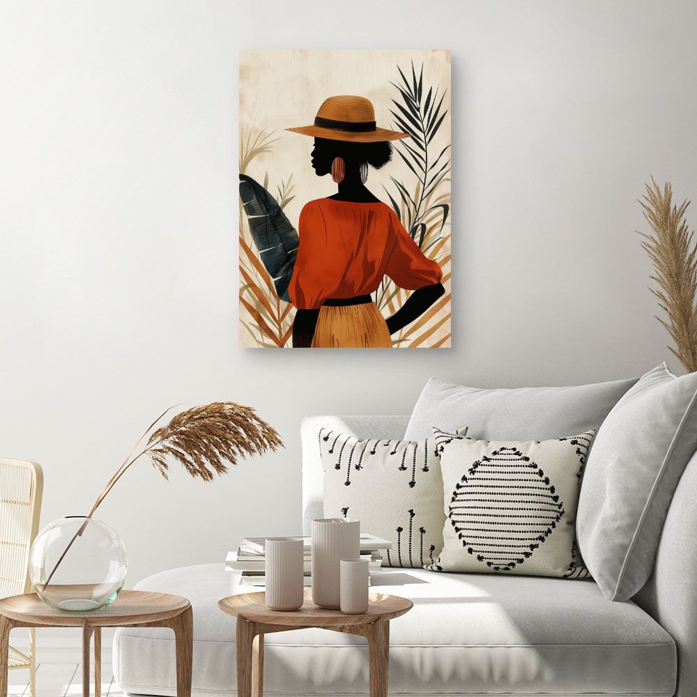 Tableau Élégance tropicale