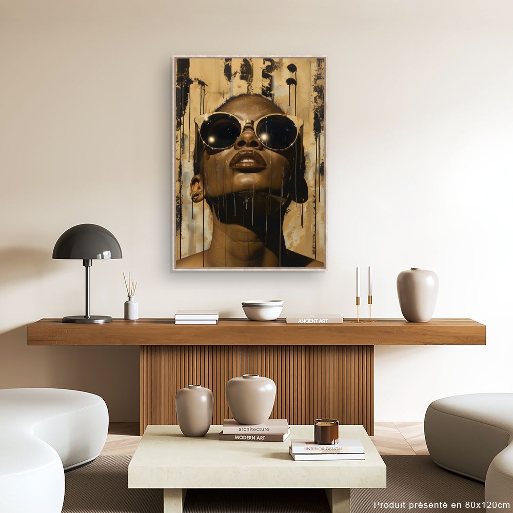 Tableau Portrait puissant