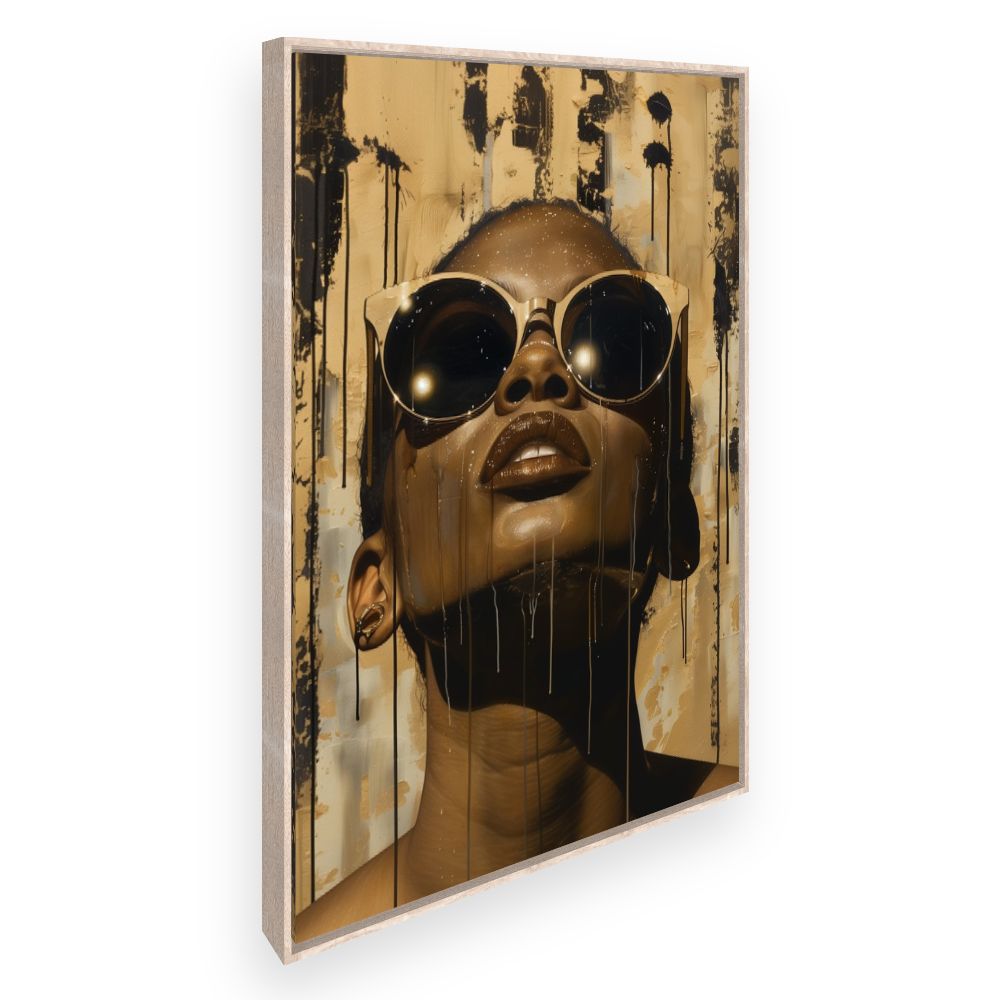 Toile Portrait puissant