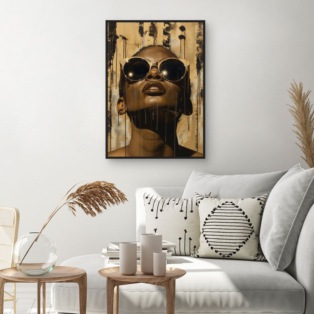 Tableau Portrait puissant
