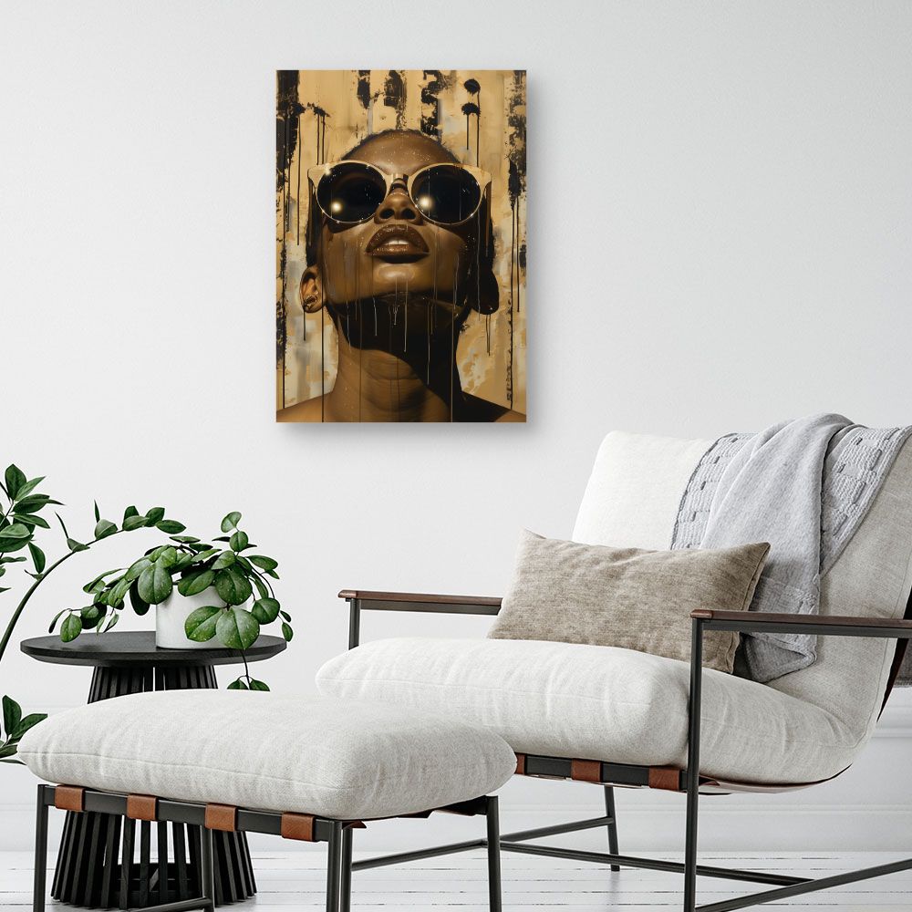 Tableau Portrait puissant