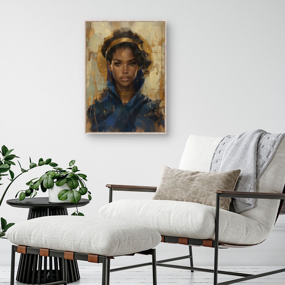 Tableau Portrait mystique