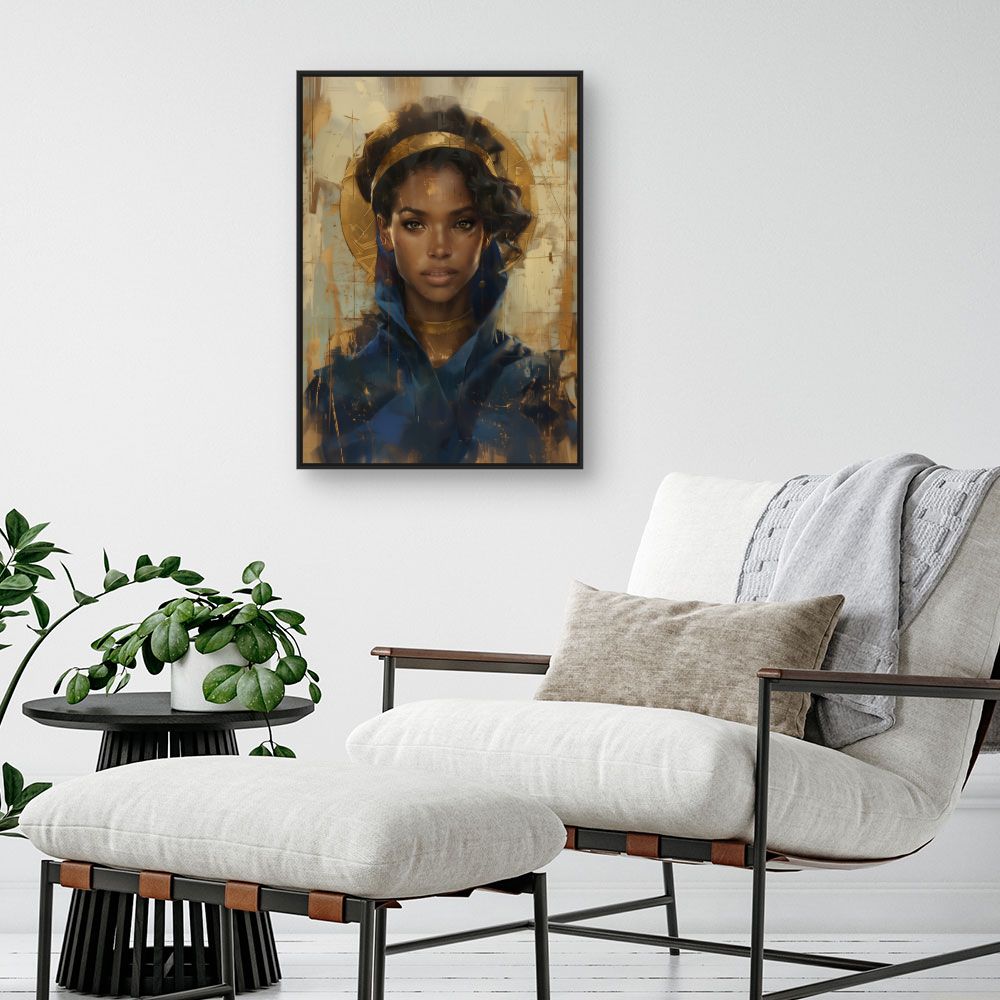 Tableau Portrait mystique