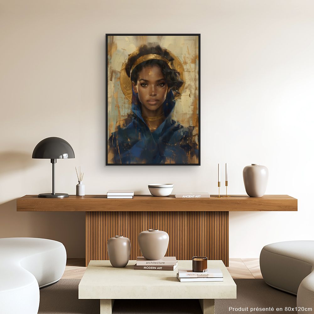 Tableau Portrait mystique